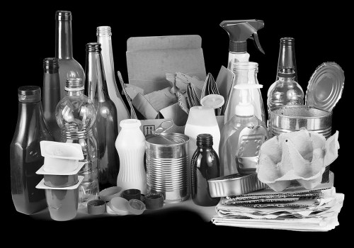 Home clearance professionals organizing a living room