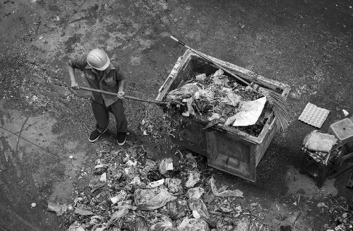 Image showcasing business waste removal services in Poplar