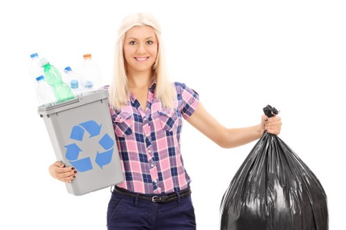 Estate clearance services handling belongings