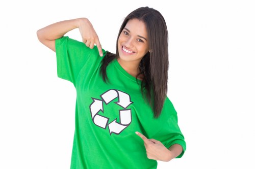 Eco-friendly business waste disposal in Poplar