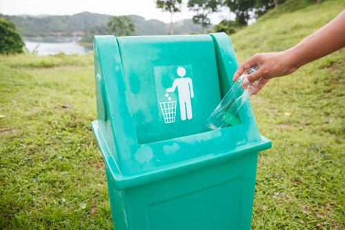 Professional waste management team in Poplar